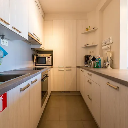 Апартаменты With Sea View Near Belgian Coast, Cleaning Included *