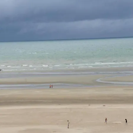 With Sea View Near Belgian Coast, Cleaning Included