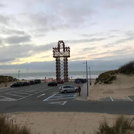 With Sea View Near Belgian Coast, Cleaning Included